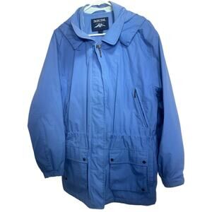 Pacific Trail Women's Jacket Light Blue Size Large Windbreaker